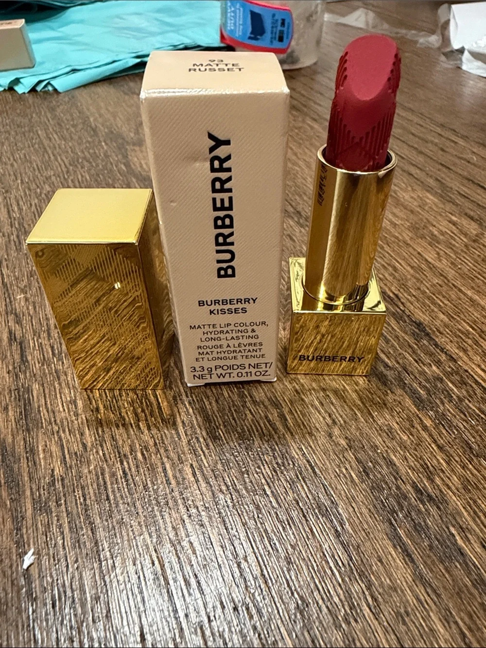 Burberry kisses matte lipstick -93 Matte Russet